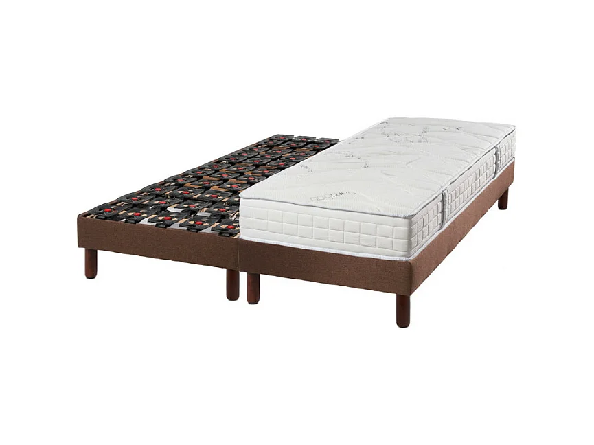 Sommier electrique Essenzia Zen VITALITE 2x90x200 Plots