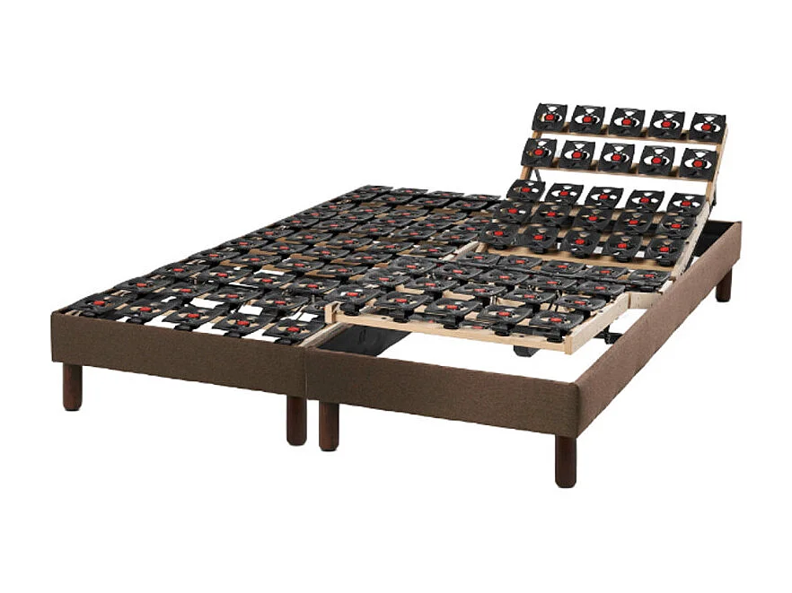 Sommier électrique Essenzia Zen VITALITE 2x70x190 Plots