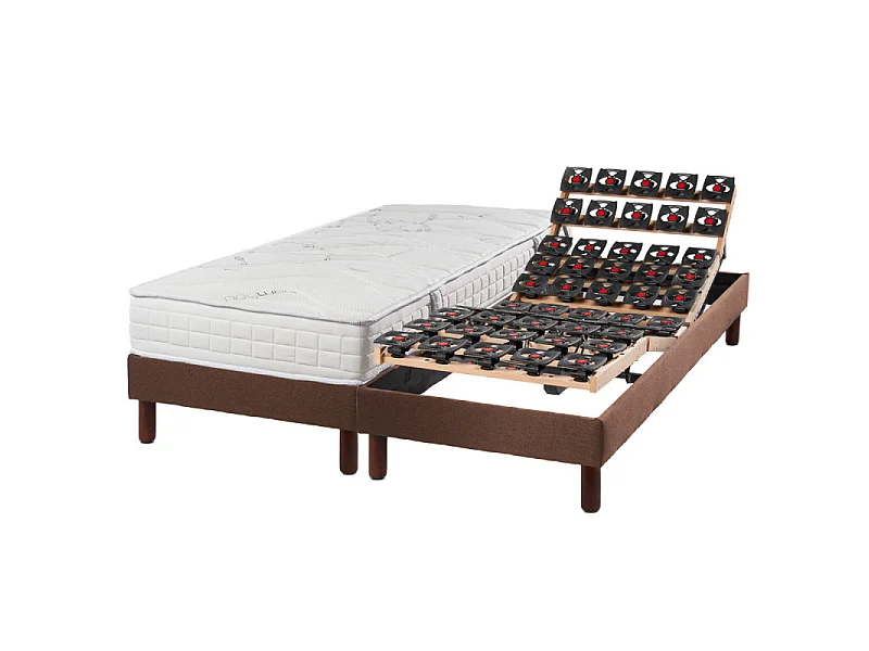 Sommier électrique Essenzia Zen VITALITE 2x80x200 Plots