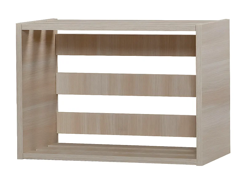 Table de chevet Olgin L60xH43cm Chêne clair