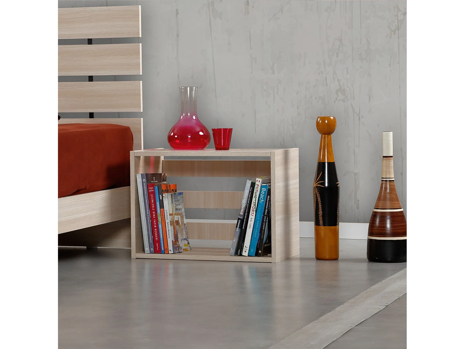 Marka licht eiken nachtkastje 60 cm