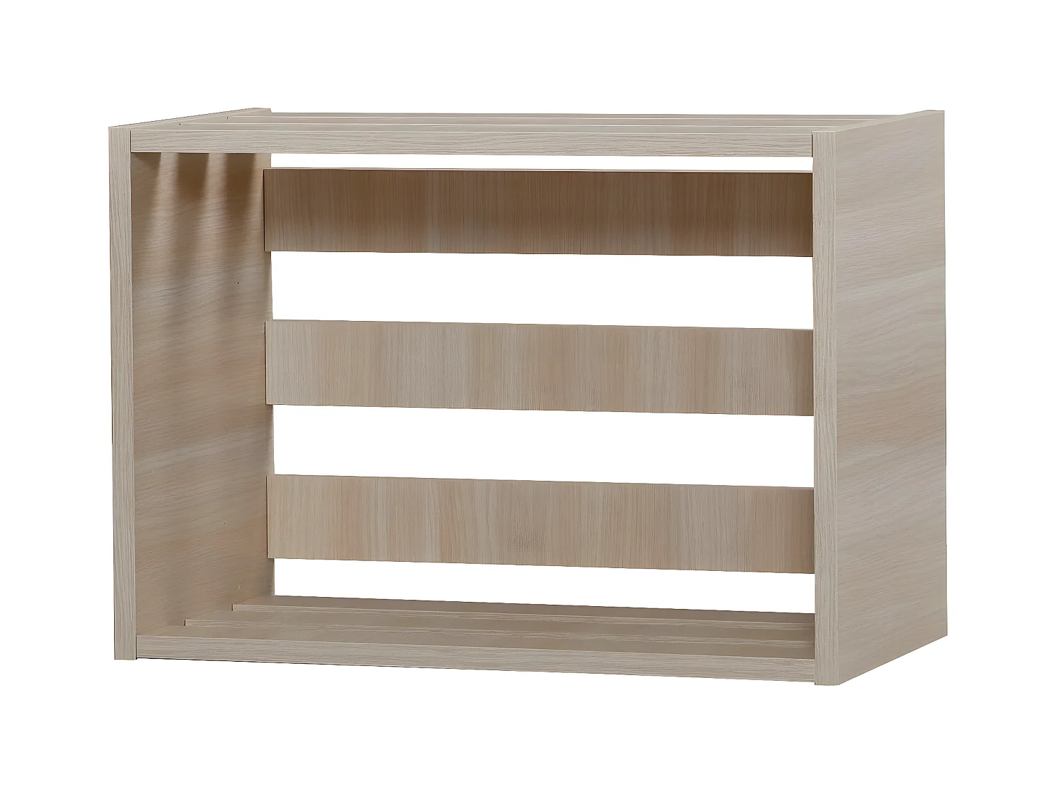 Table de chevet Olgin L60xH43cm Chêne clair