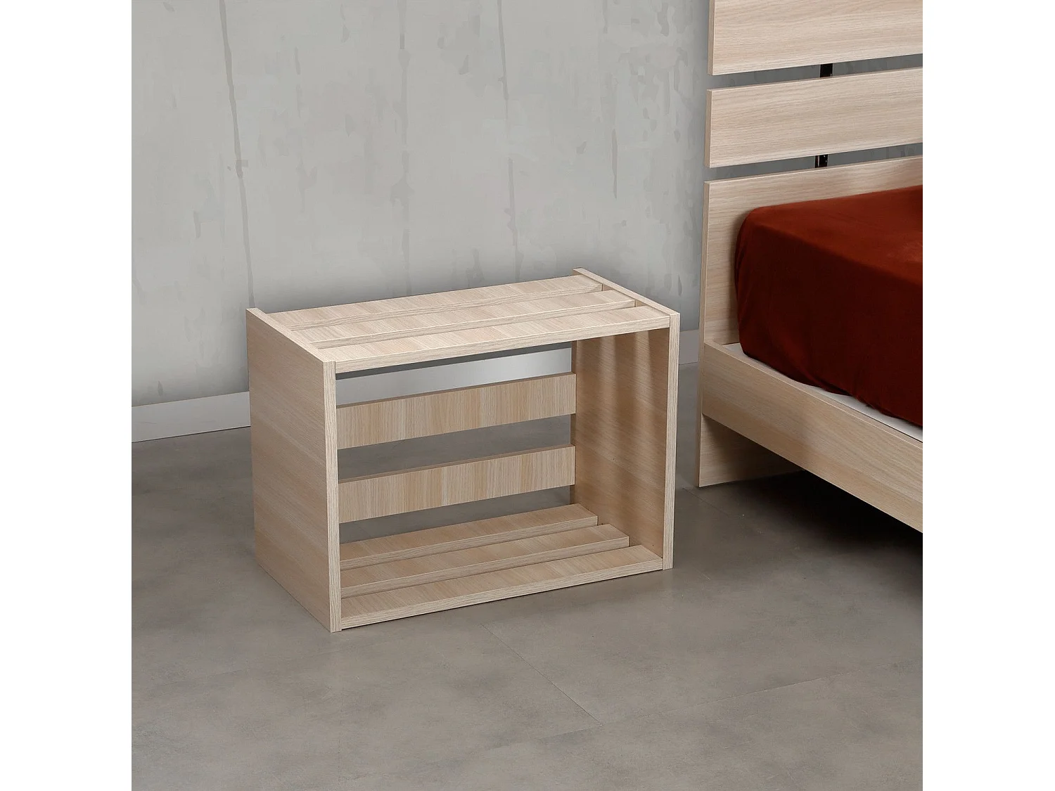 Marka licht eiken nachtkastje 60 cm