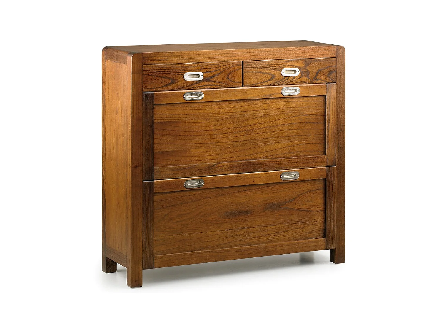 Zapatero Mindy Sotchy de madera maciza 100 cm