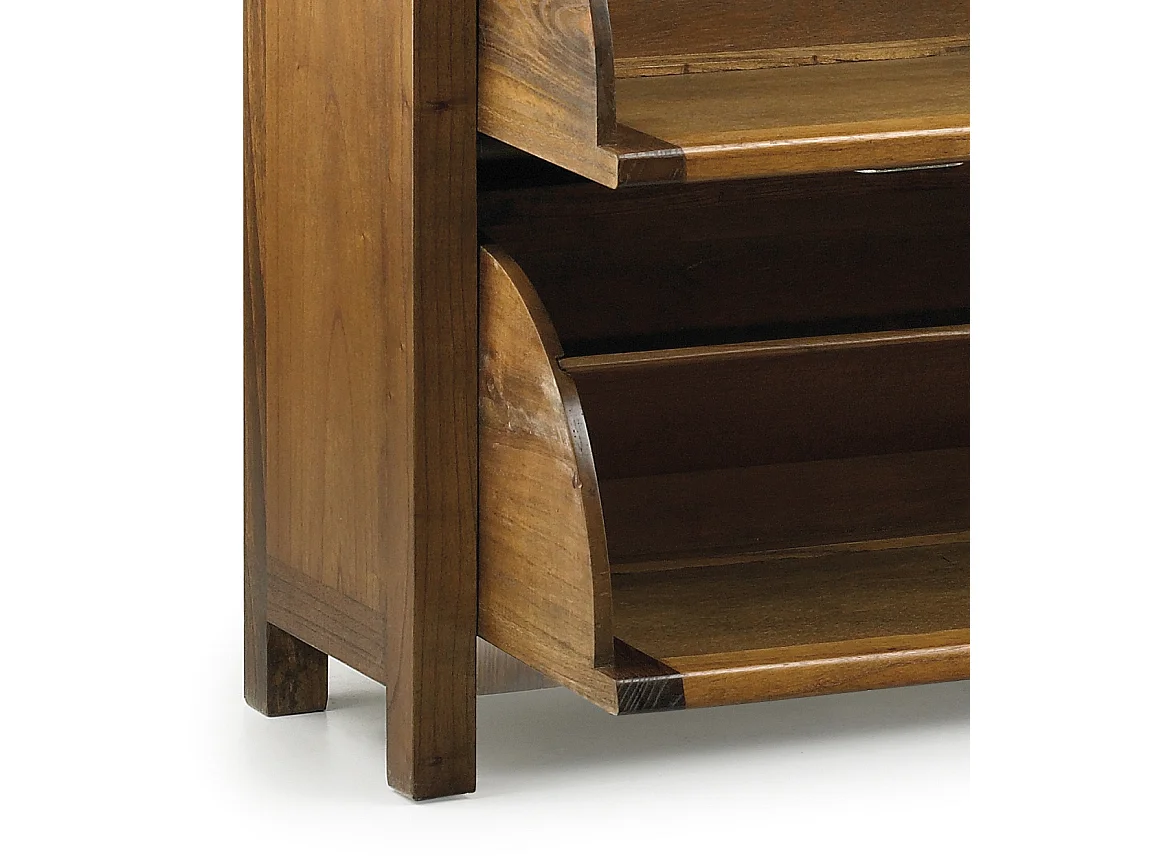 Meuble à chaussures en bois massif de Mindy Sotchy 100cm