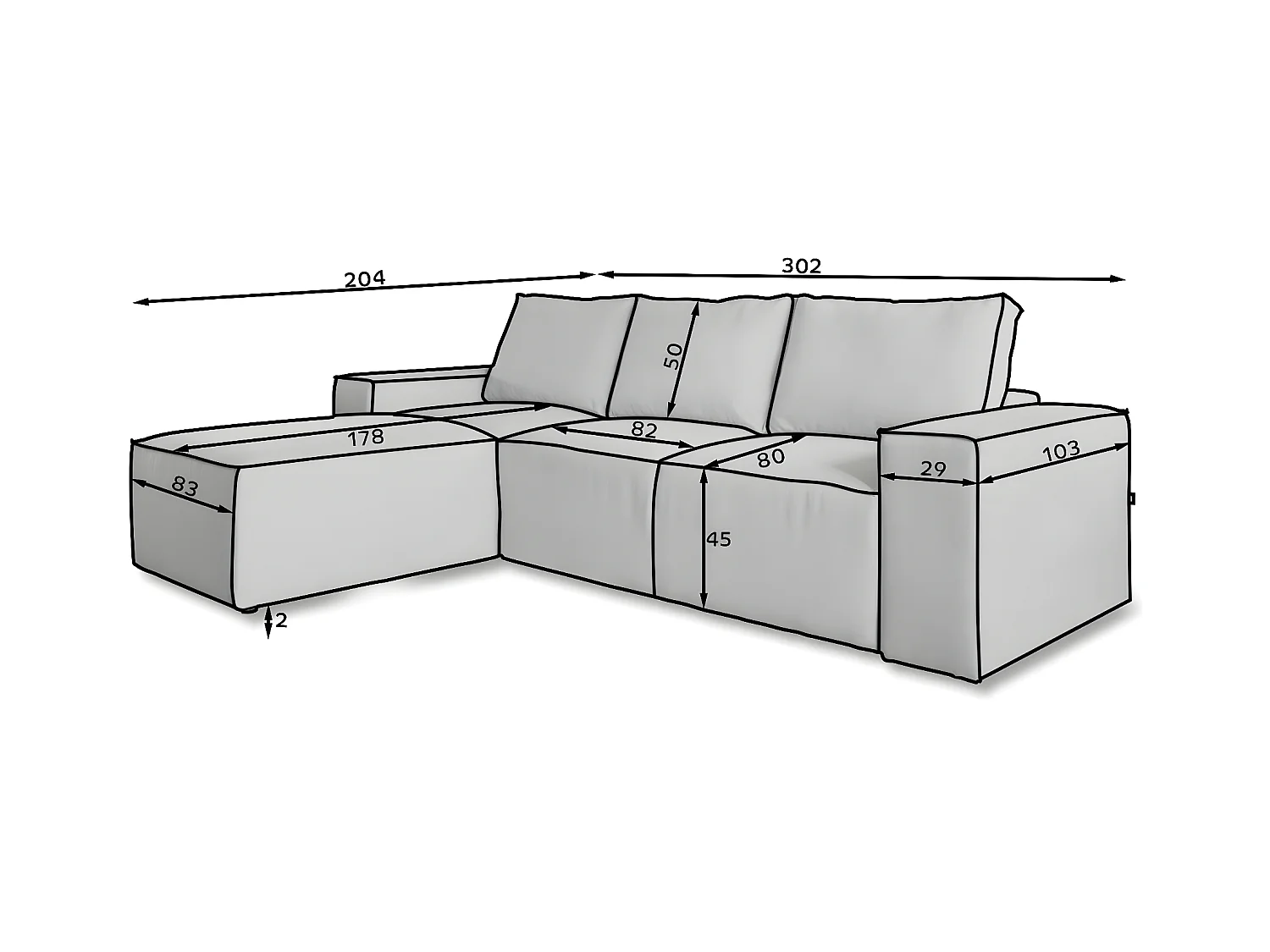 Canapé d'angle gauche convertible moderne velours vert Willace 302cm