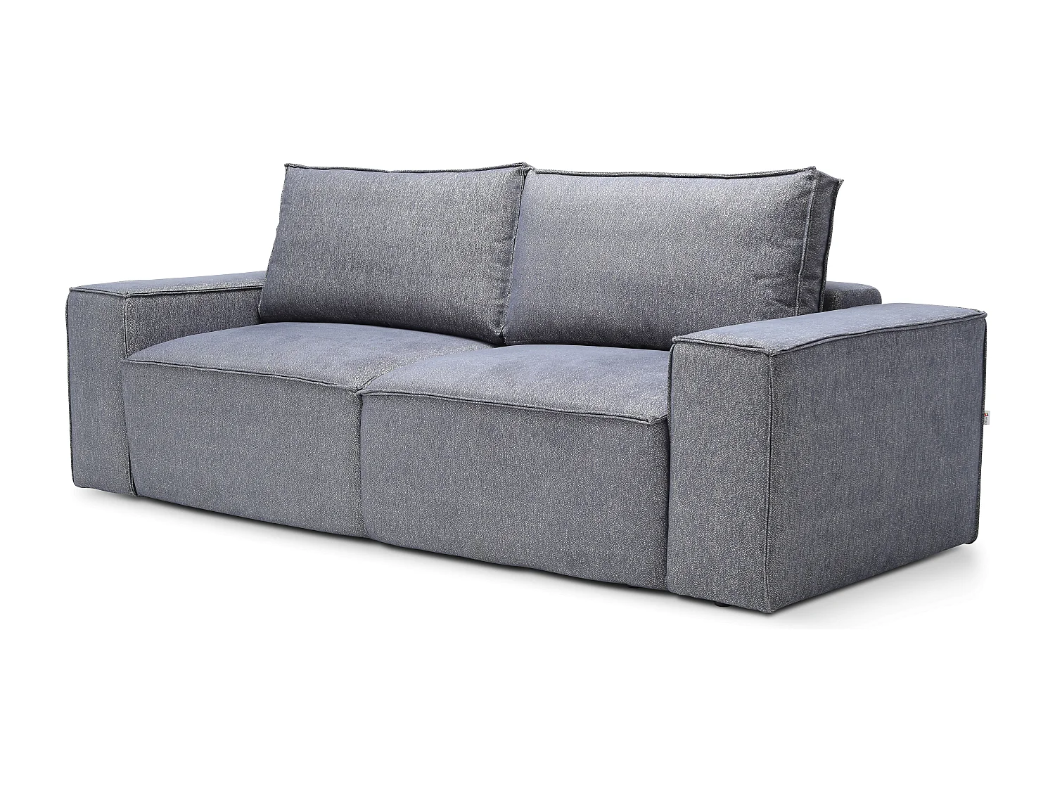 Canapé convertible 4 places velours anthracite Willace 260cm