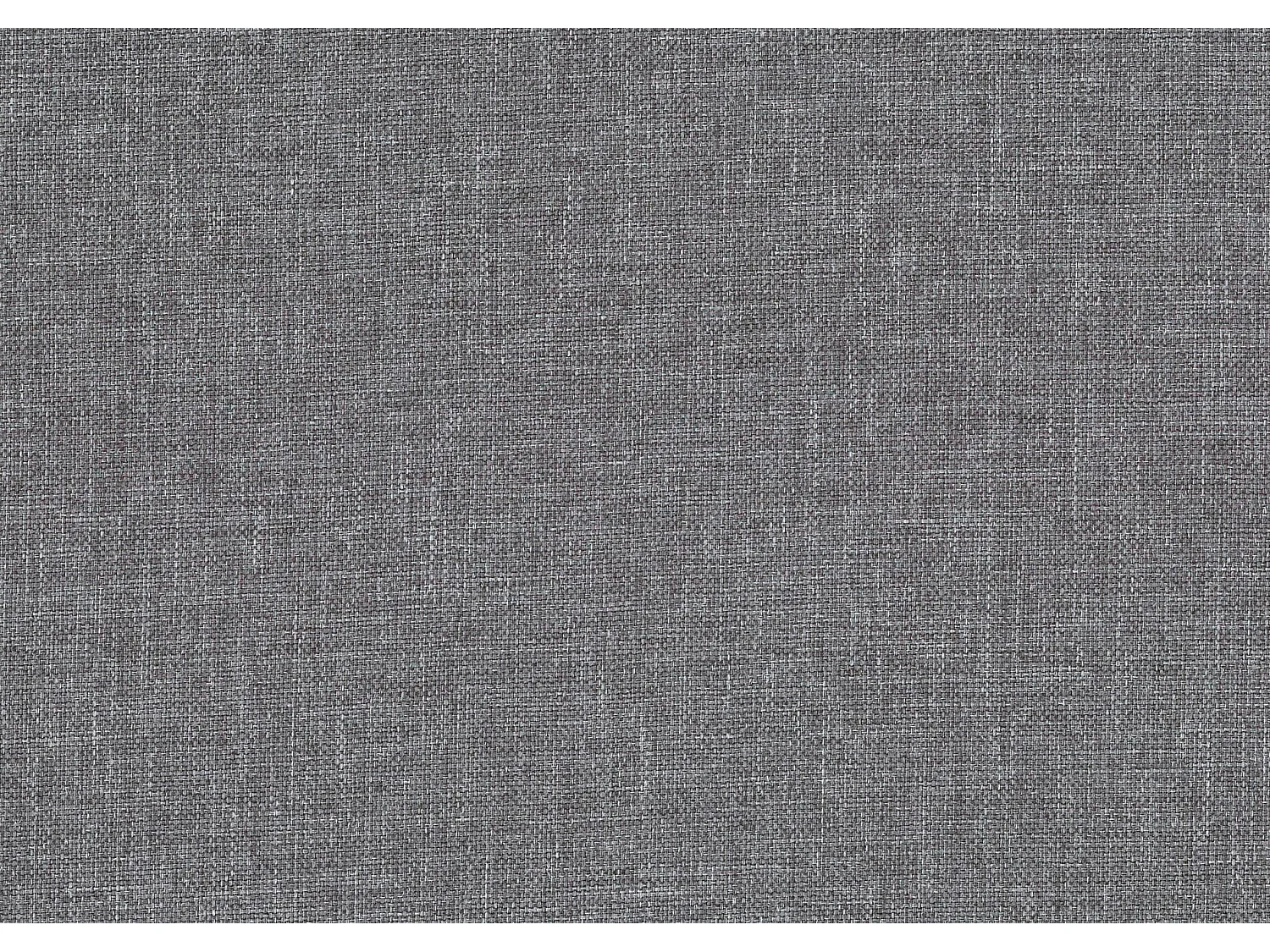 Canapé d'angle convertible et réversible tissu gris clair et simili cuir blanc Zelly 237cm
