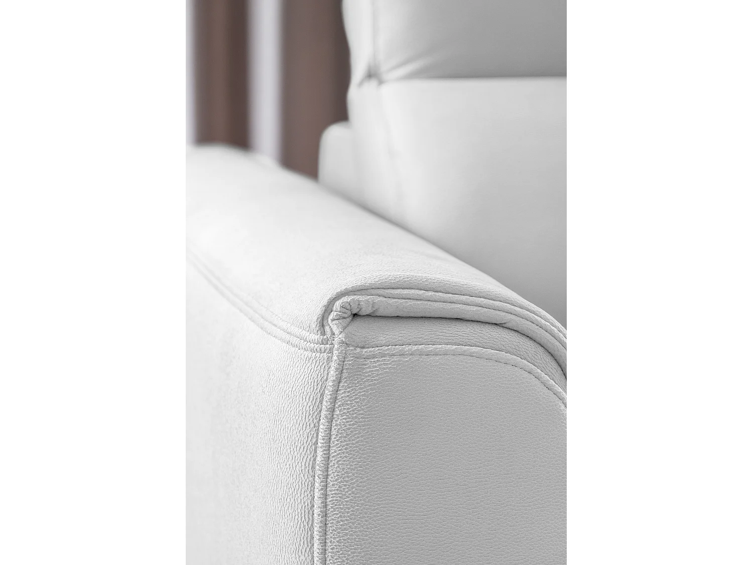 Canapé d'angle droit convertible tissu gris clair Noblesse 255cm