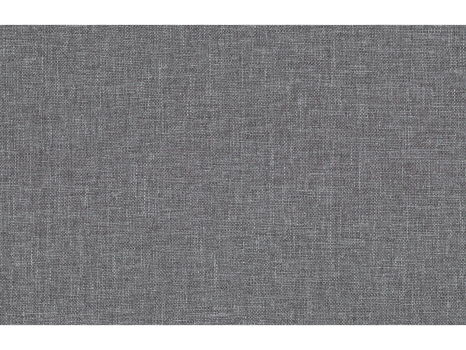 Canapé angle convertible et réversible tissu gris clair et simili noir Luzo 245cm