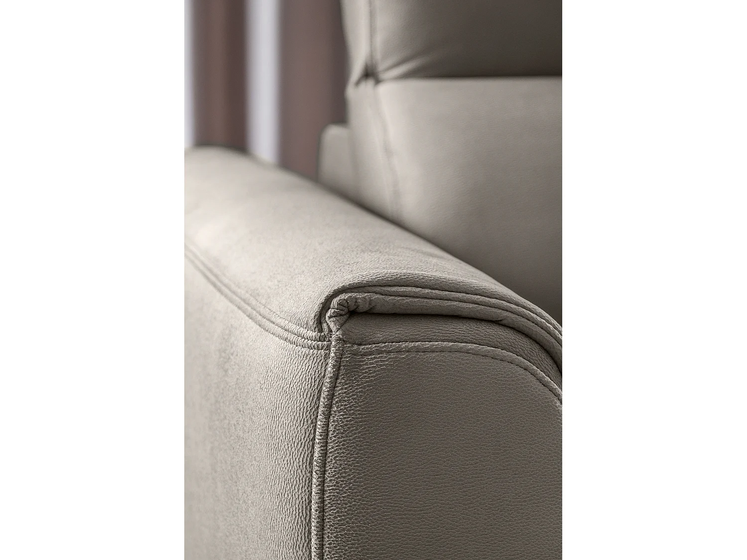 Canapé d'angle convertible avec rangement tissu NOBLESSE - Pieds bois noir-Marron-angle droit