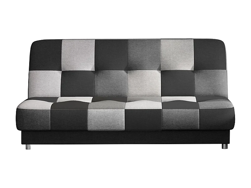 Canapé lit tissu mulitcouleur gris Kady 192cm