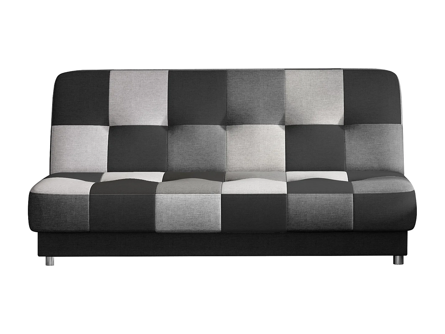 Canapé lit tissu mulitcouleur gris Kady 192cm