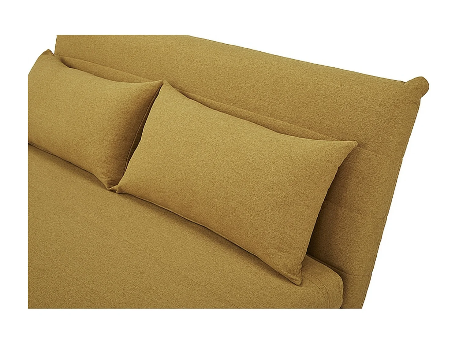 Sofa rozkładana z funkcją spania SPIKE II curry