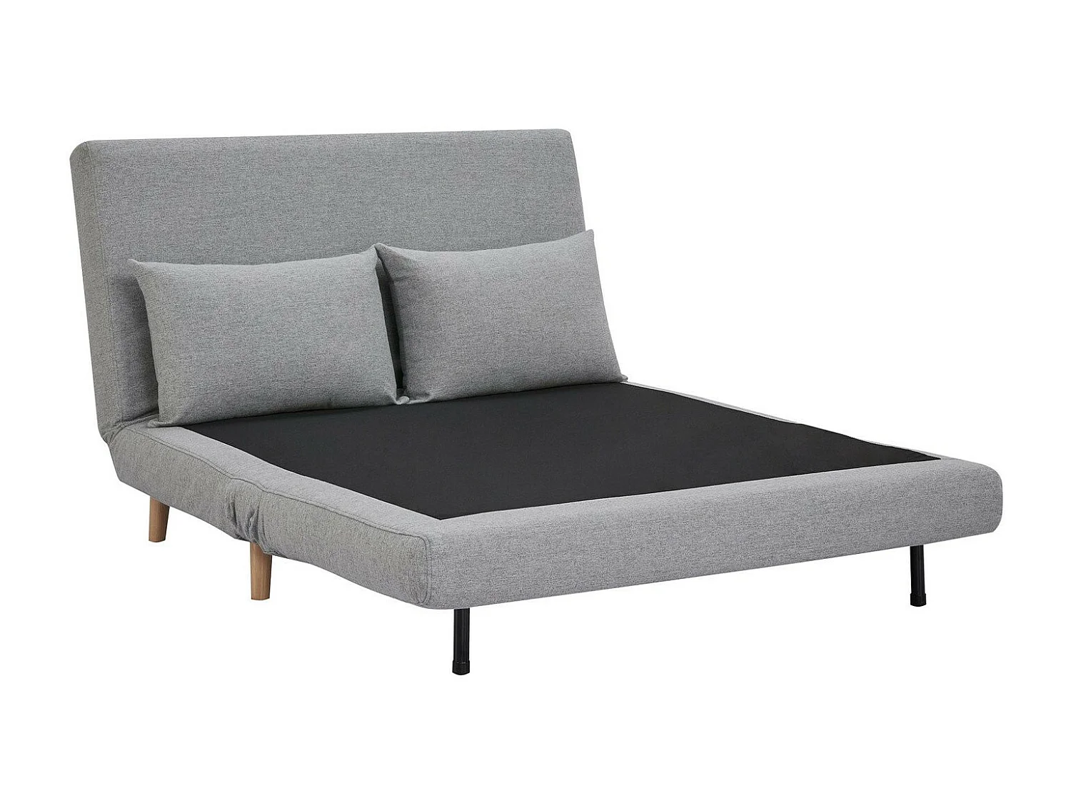 Sofa rozkładana z funkcją spania SPIKE II curry