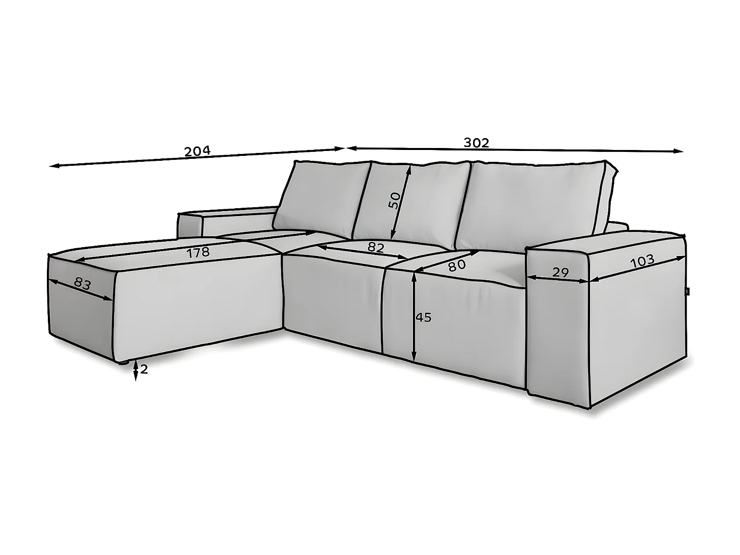 Canapé d'angle gauche convertible moderne velours vert anglais Willace 302cm
