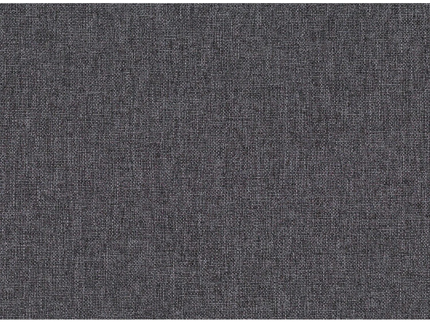 Canapé angle droit convertible tissu gris foncé chiné Kapitona 270cm