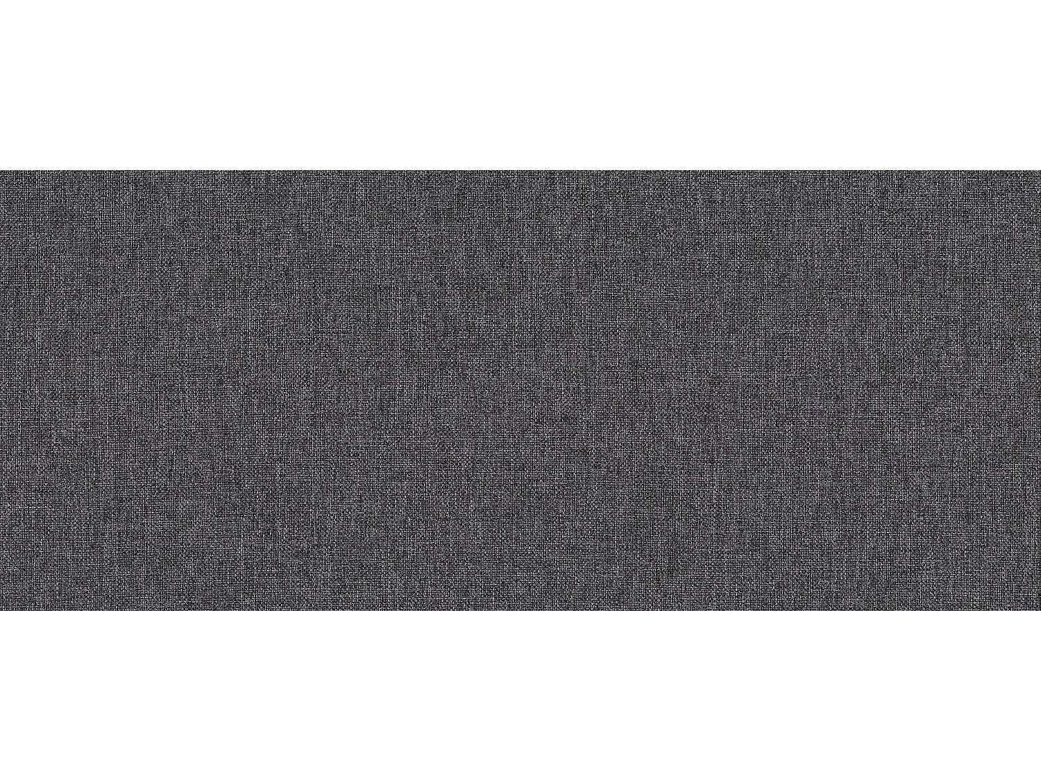 Moderne slaapbank haaks donkergrijs stof Plazo 278 cm