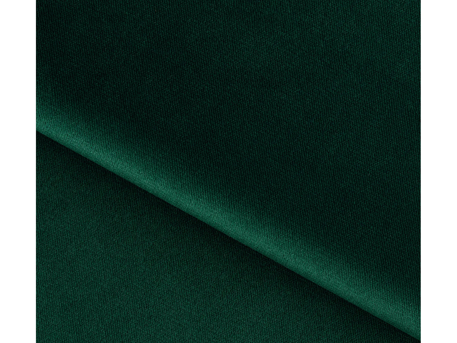 Canapé convertible capitonné angle gauche tissu vert épinard Larry 260cm