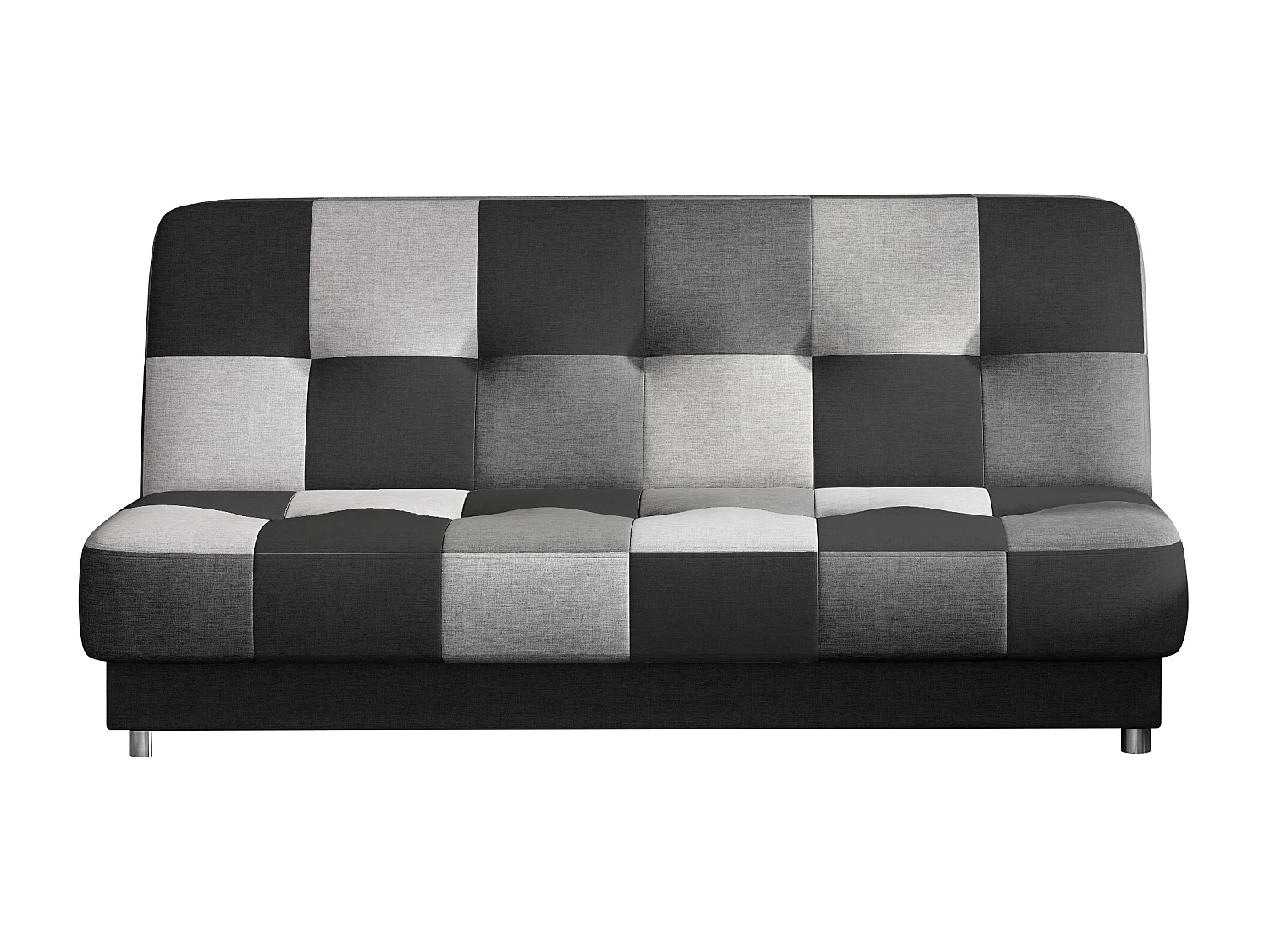 Canapé lit tissu mulitcouleur rose Kady 192cm