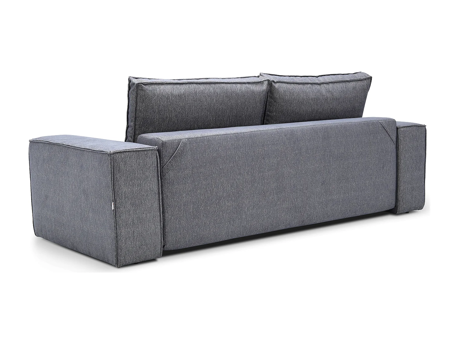 Canapé convertible 4 places tissu rouille Willace 260cm