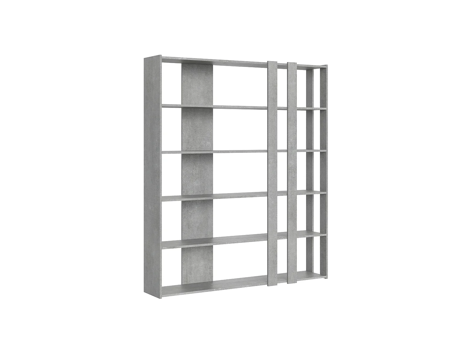 Open boekenkast Kato C Cement