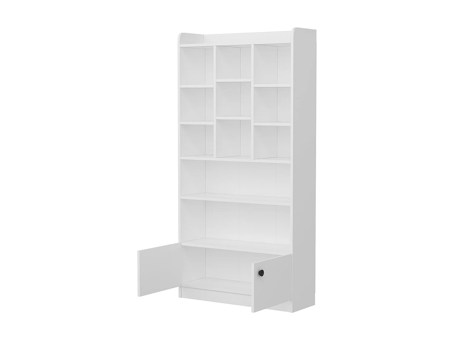 Étagère bibliothèque bllanche Tika 90cm