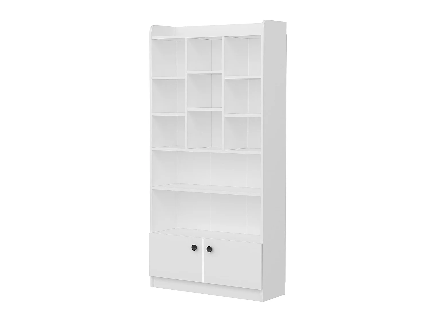 Étagère bibliothèque bllanche Tika 90cm