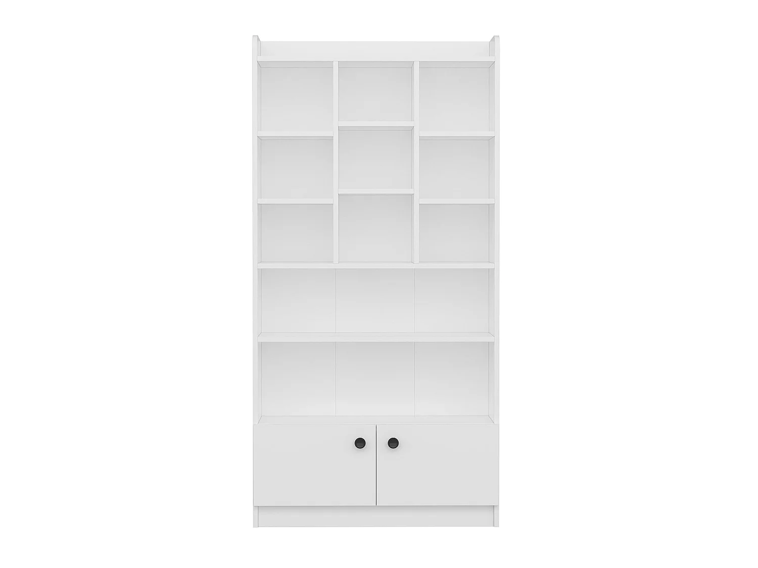 Étagère bibliothèque bllanche Tika 90cm