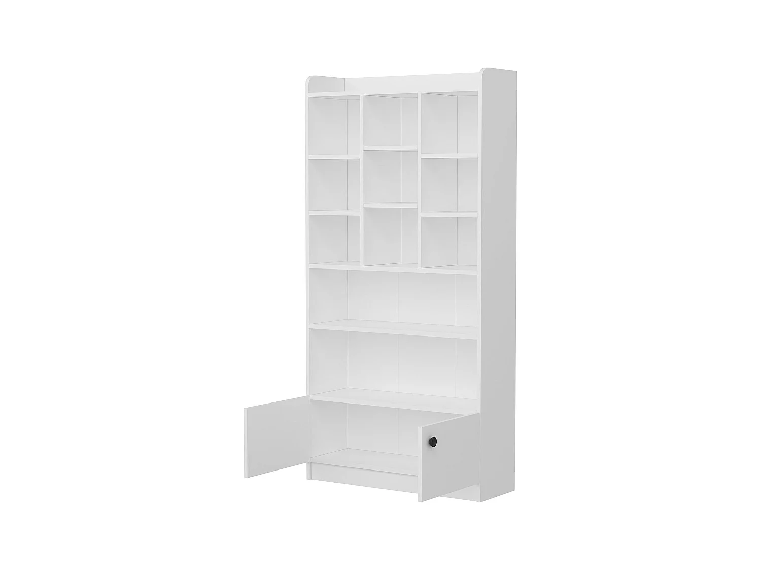 Étagère bibliothèque bllanche Tika 90cm