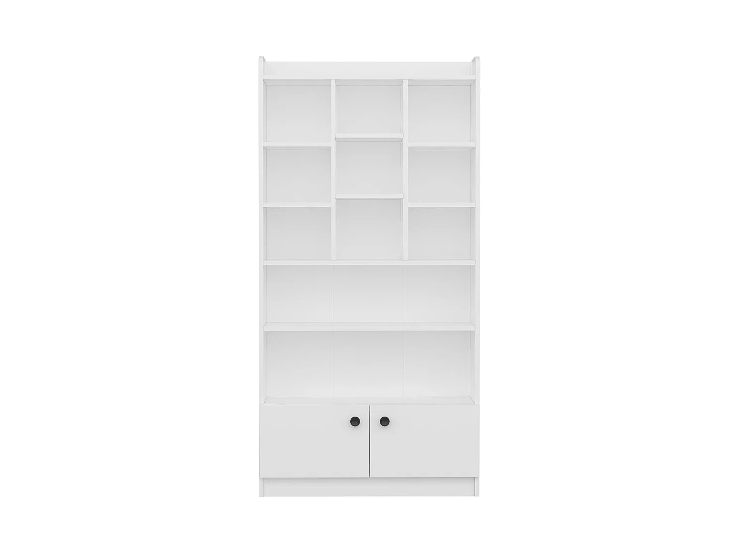 Étagère bibliothèque bllanche Tika 90cm