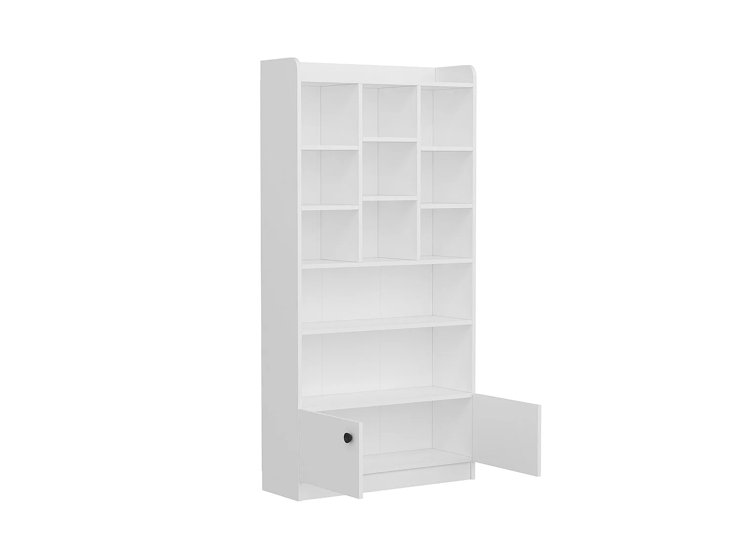 Étagère bibliothèque bllanche Tika 90cm