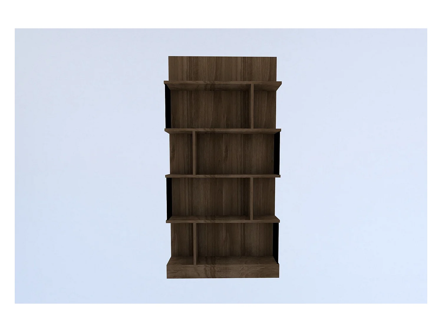 Étagère bibliothèque Orik L80cm Bois foncé