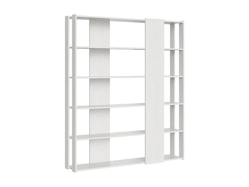 Open boekenkast Kato B Eiken wit