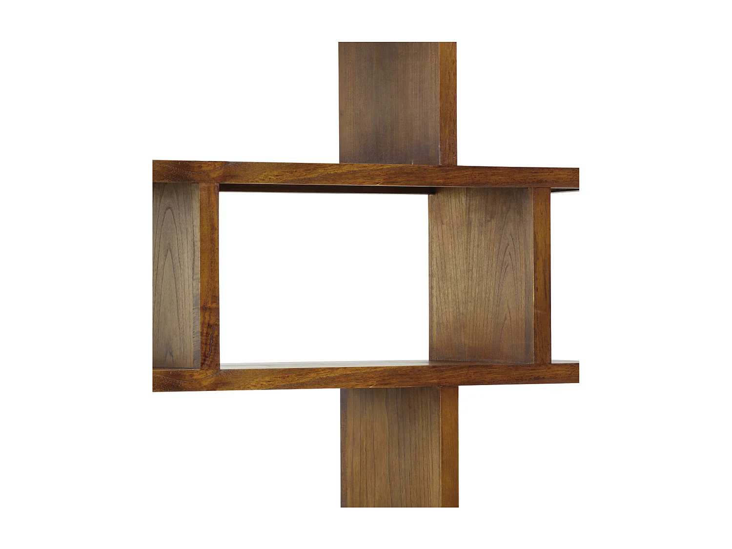 Bibliothèque en bois massif de Mindy 3 tiroirs Orka 160cm