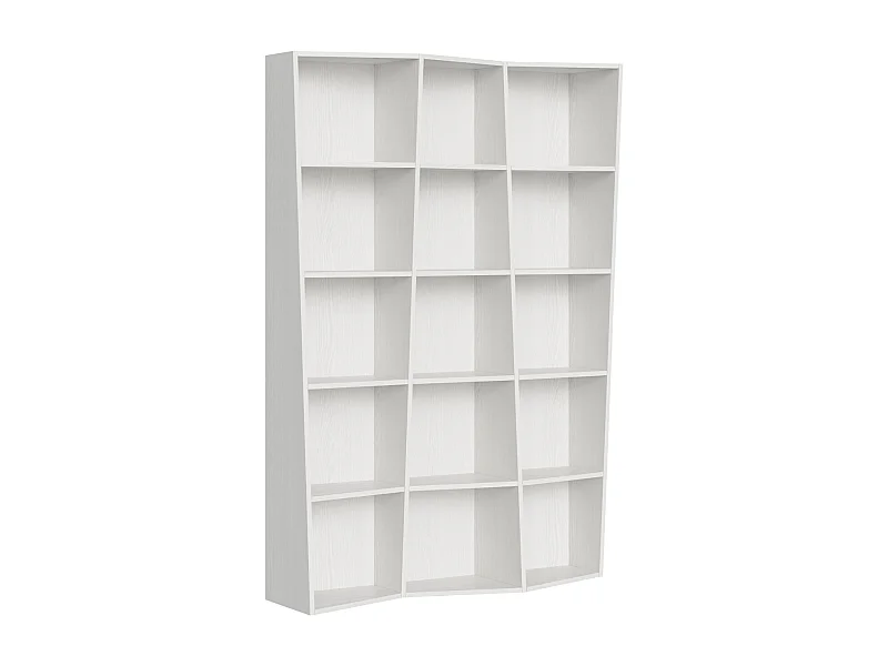 Bibliothèque moderne Trek 3 éléments frêne blanc