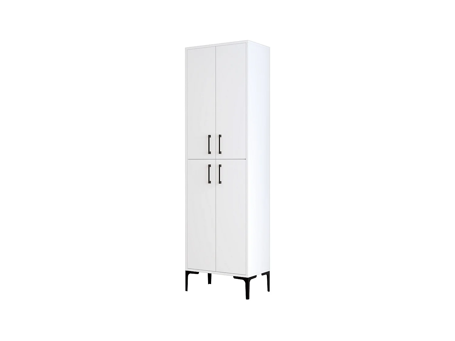 Armoire polyvalente blanche Kliko 60cm