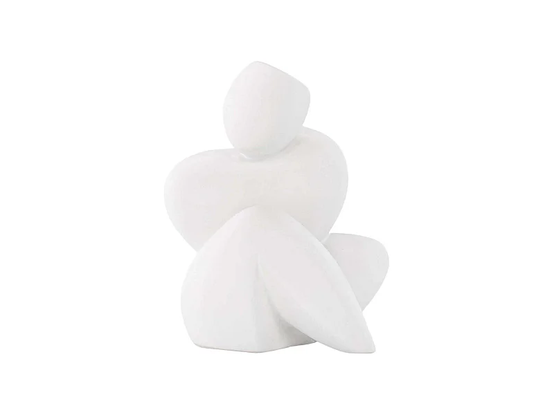 Floda Dekofigur weiß.