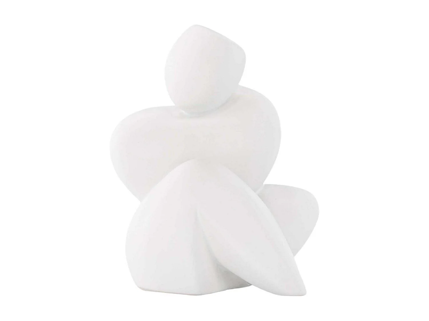 Floda Dekofigur weiß.