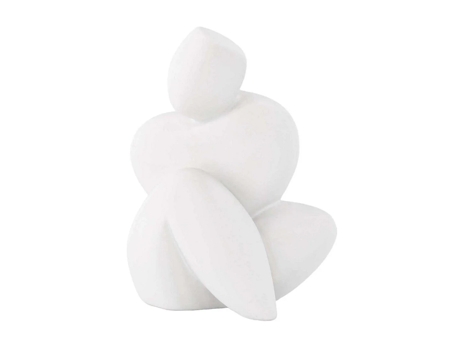 Floda Dekofigur weiß.