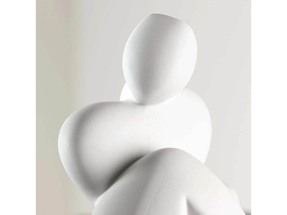 Floda Dekofigur weiß.