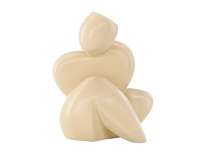 Floda decoratief beeld geel.