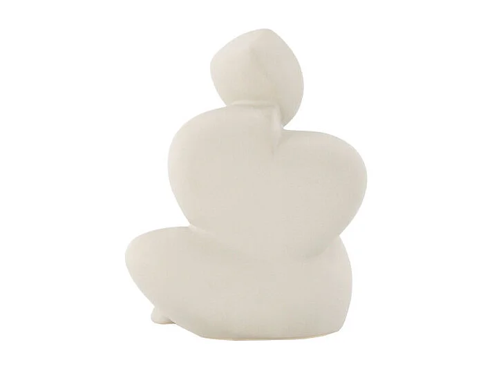 Floda Dekofigur hellgrau.