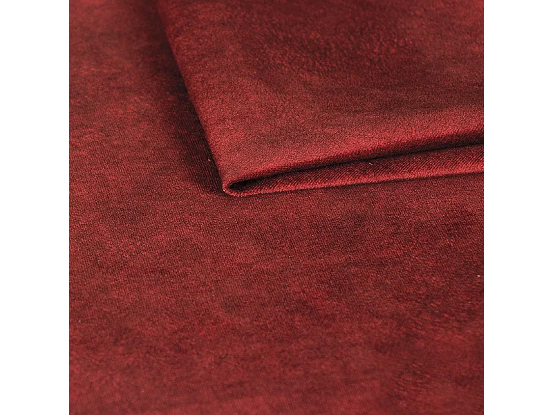 Canapé minimaliste 3-4 places tissu rouge brique Plazo 210cm