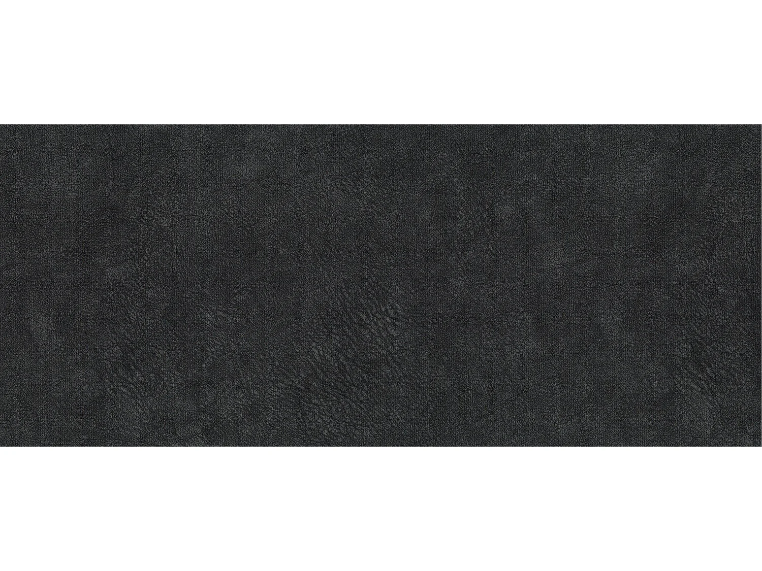 Canapé minimaliste 3-4 places tissu anthracite Plazo 210cm