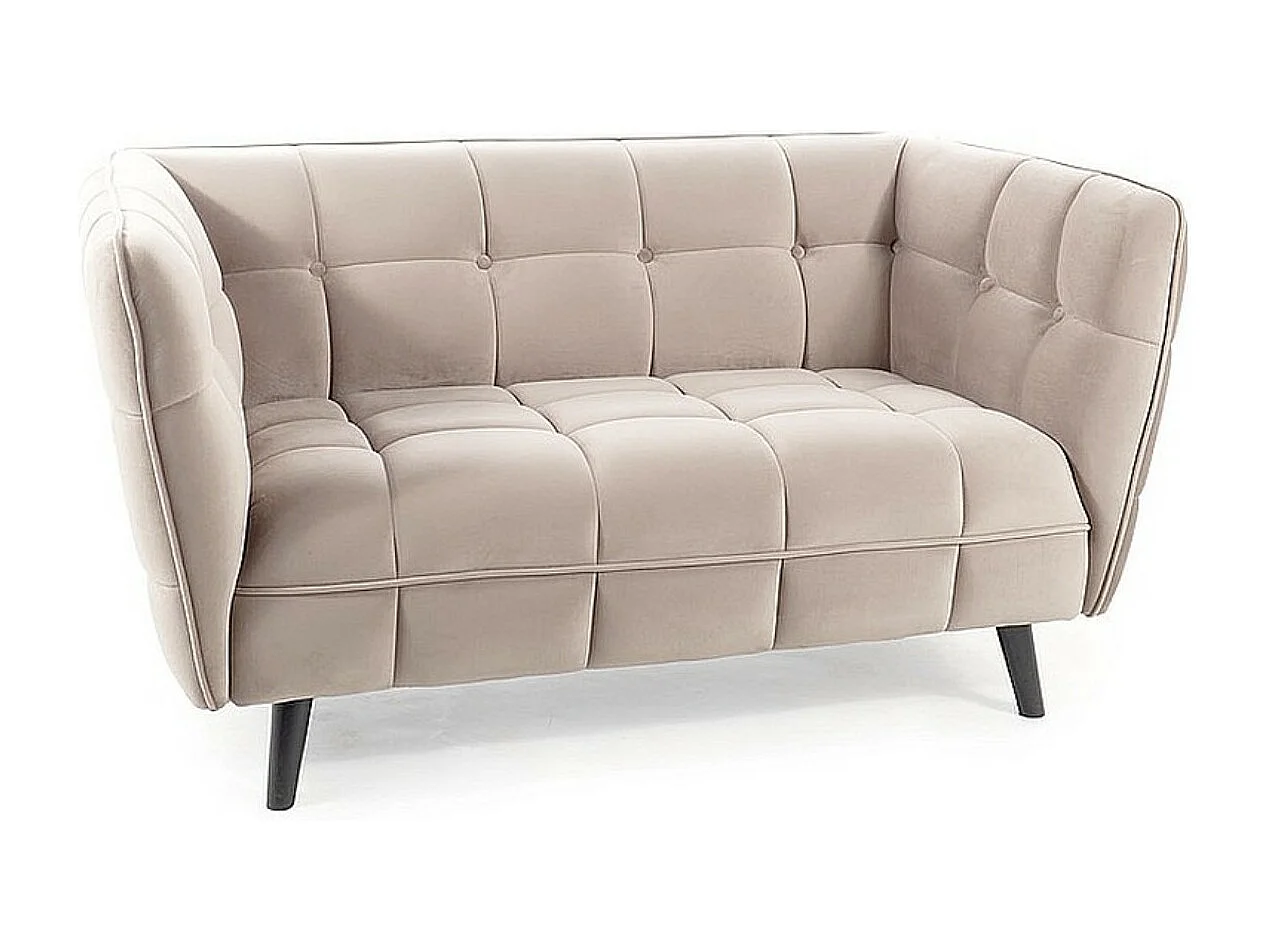 Sofa CASTELLO VELVET 3 beżowa