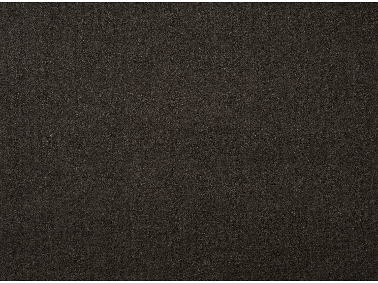 Canapé droit design 2-3 places tissu doux marron Torpille 195cm