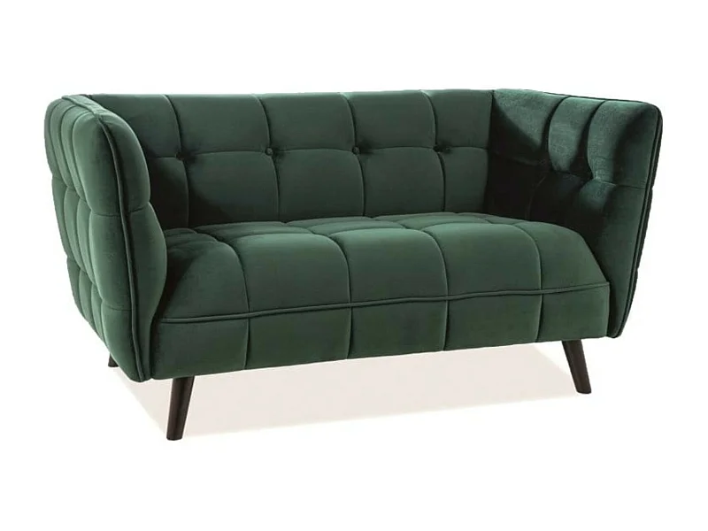 Sofa CASTELLO VELVET 2 zielona