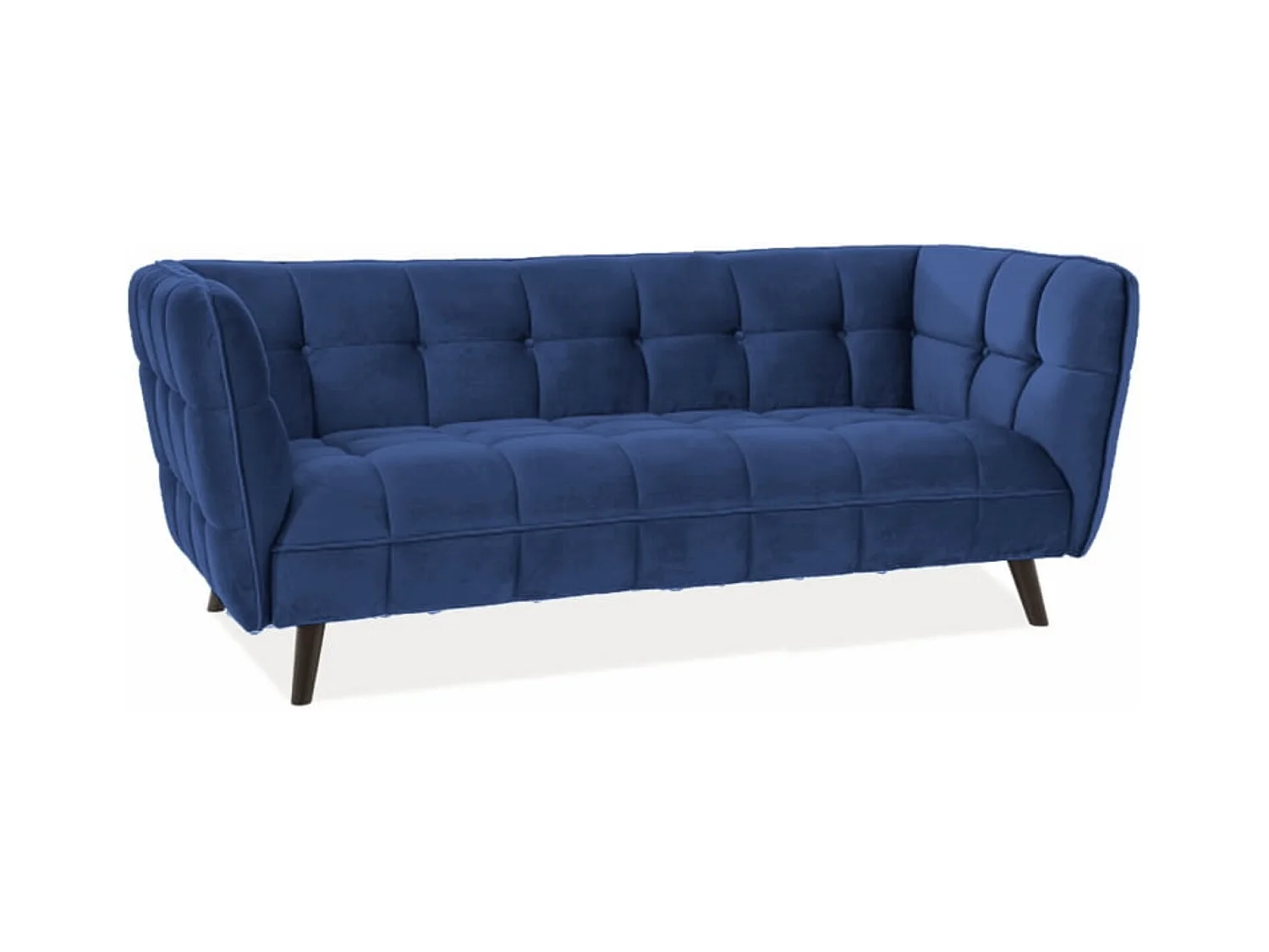 Sofa CASTELLO VELVET 3 granatowa