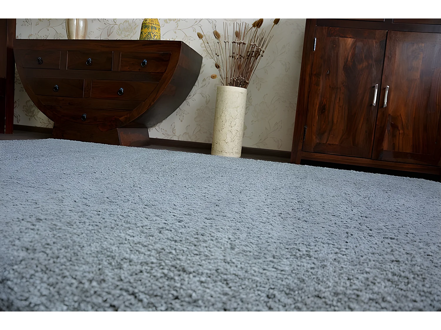 Tapijt SHAGGY MICRO anthracytkleuring 80x150 cm